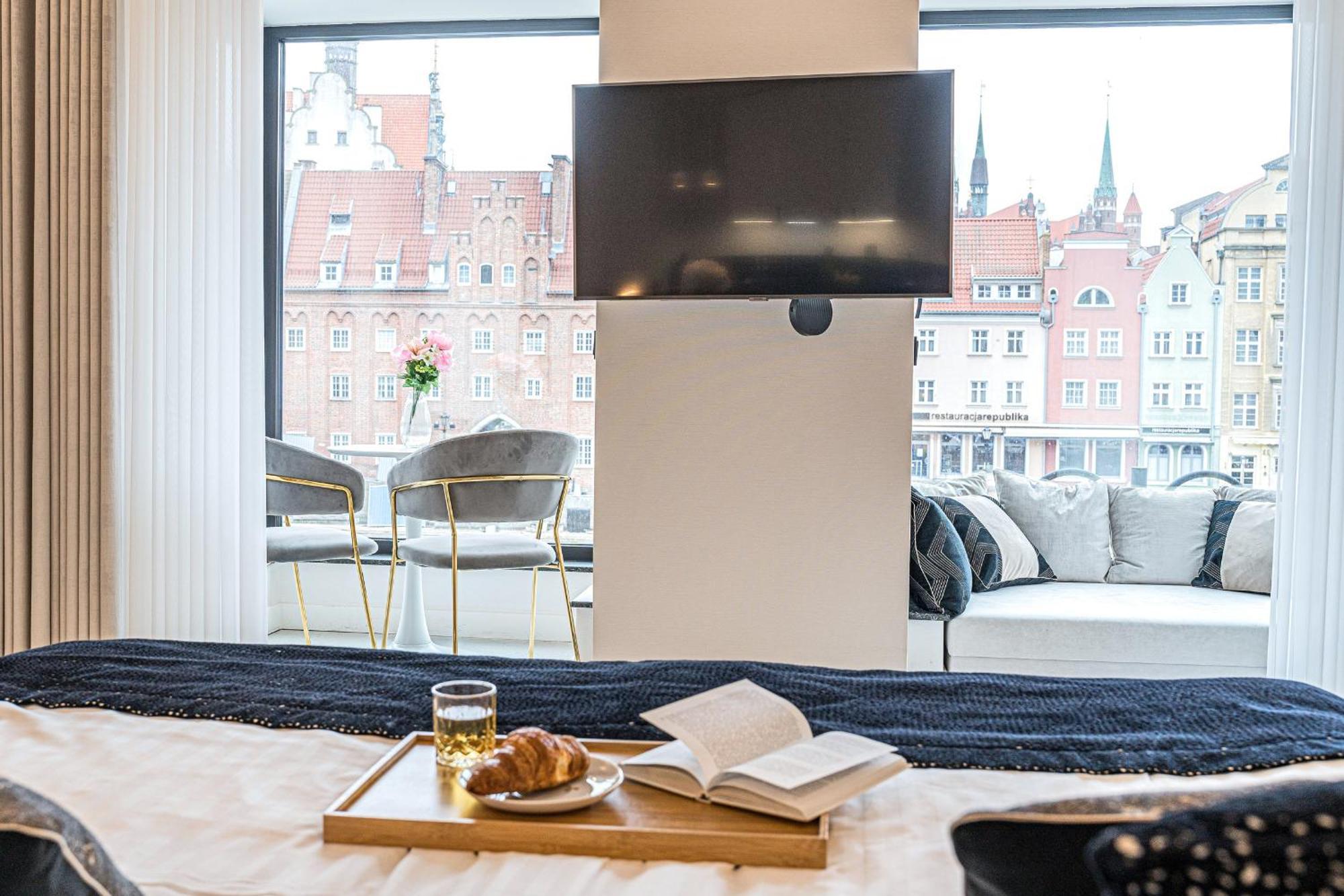 Deo Plaza Apartamenty Premium By Rent Like Home グダニスク エクステリア 写真